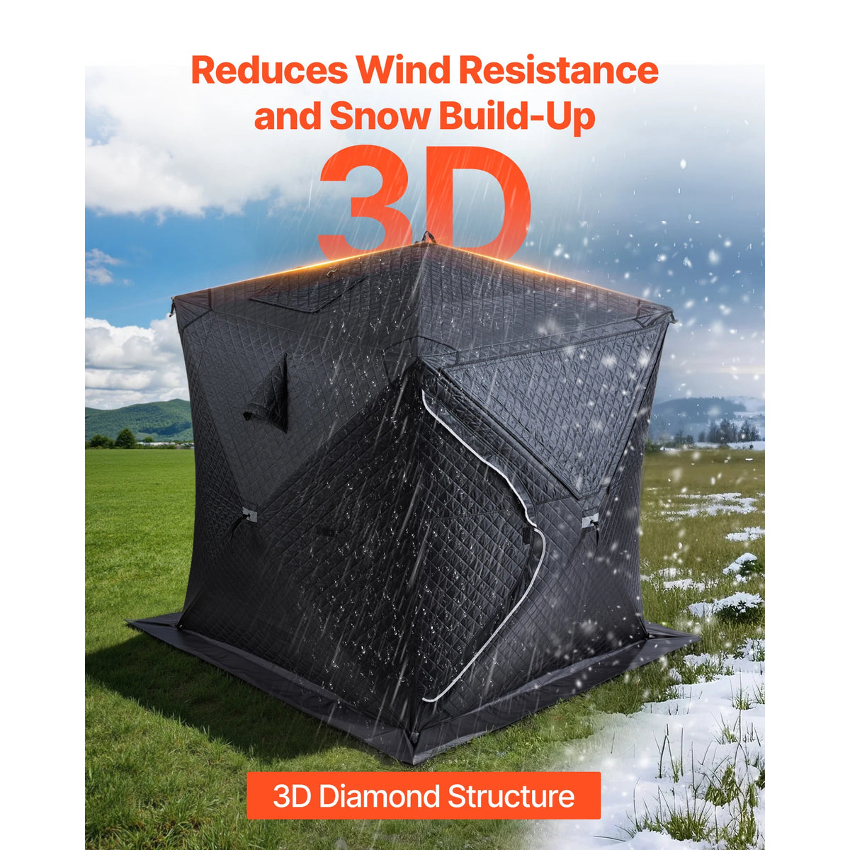 Portable Outdoor Sauna Tent For Home Camping Steam Dry Functions
