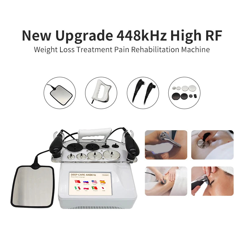 Kuanyew RF Tecar Massager For Muscle Relief And Skin Firming