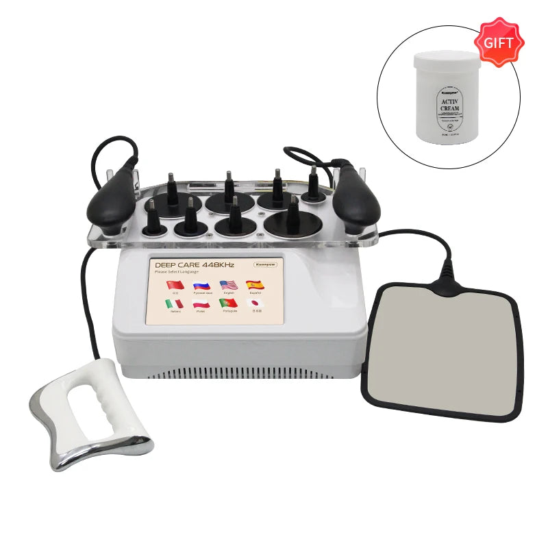 Kuanyew RF Tecar Massager For Muscle Relief And Skin Firming