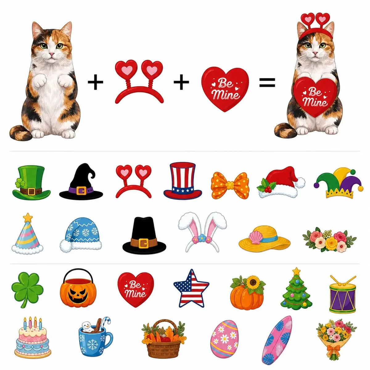 Interchangeable Wooden Desk Decor With Different Accessories Wooden Ornament For Pet Lover As Birthday Gifts,Home Party Decoration Summer Holiday Autumn Thanks Giving Festival Tabletop Decoration