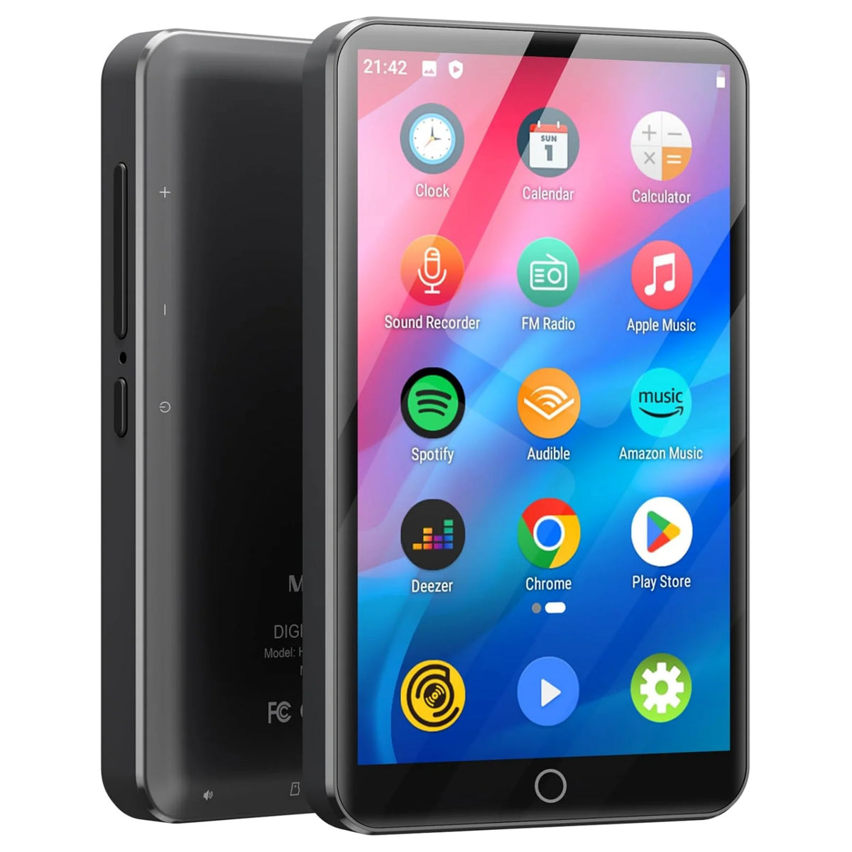 Android 9.0 MECHEN 16GB MP3 Player with Bluetooth and WiFi, with Spotify,Audible,Pandora, Up to 512 GB (White)