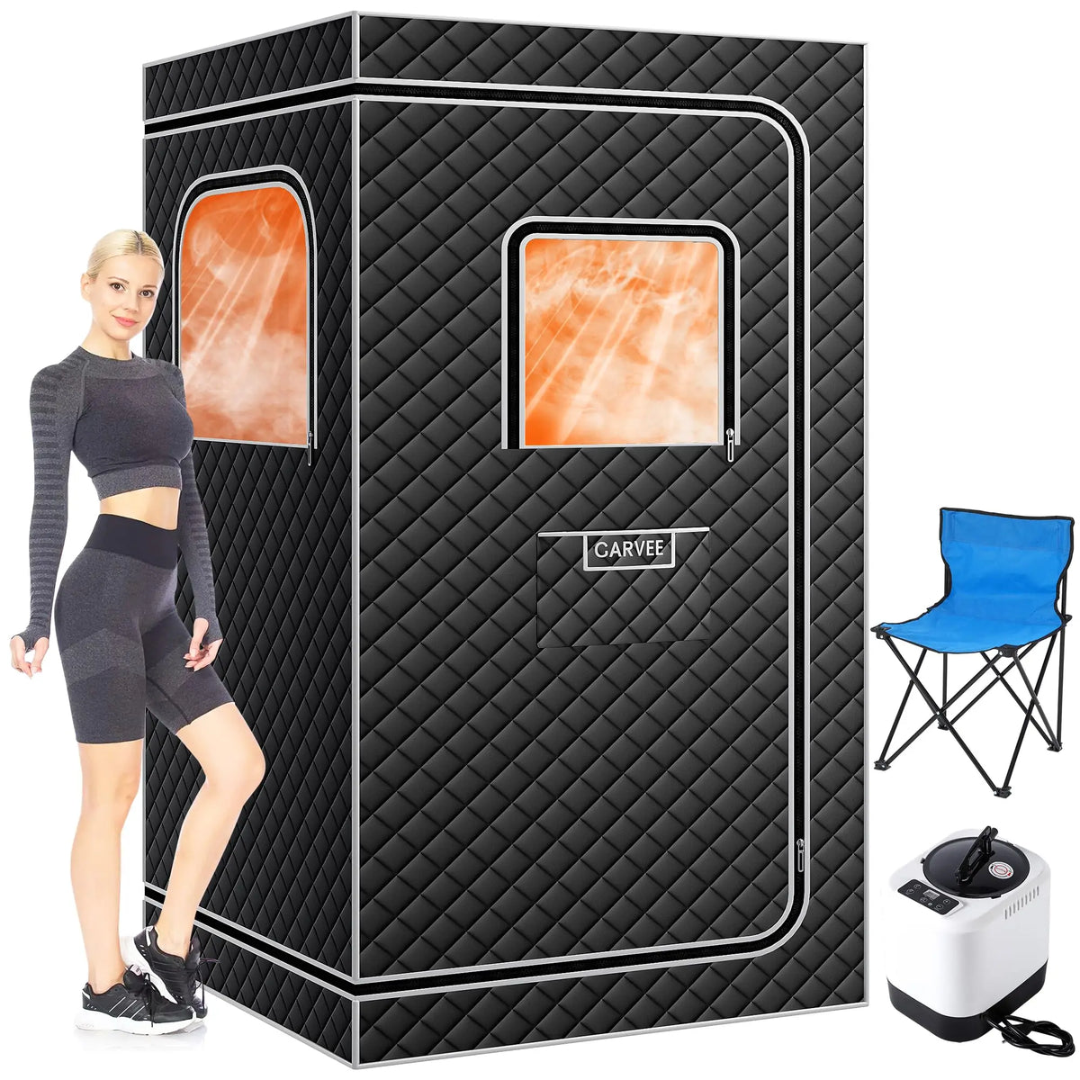 Foldable Portable Steam Sauna Tent For Home Relaxation