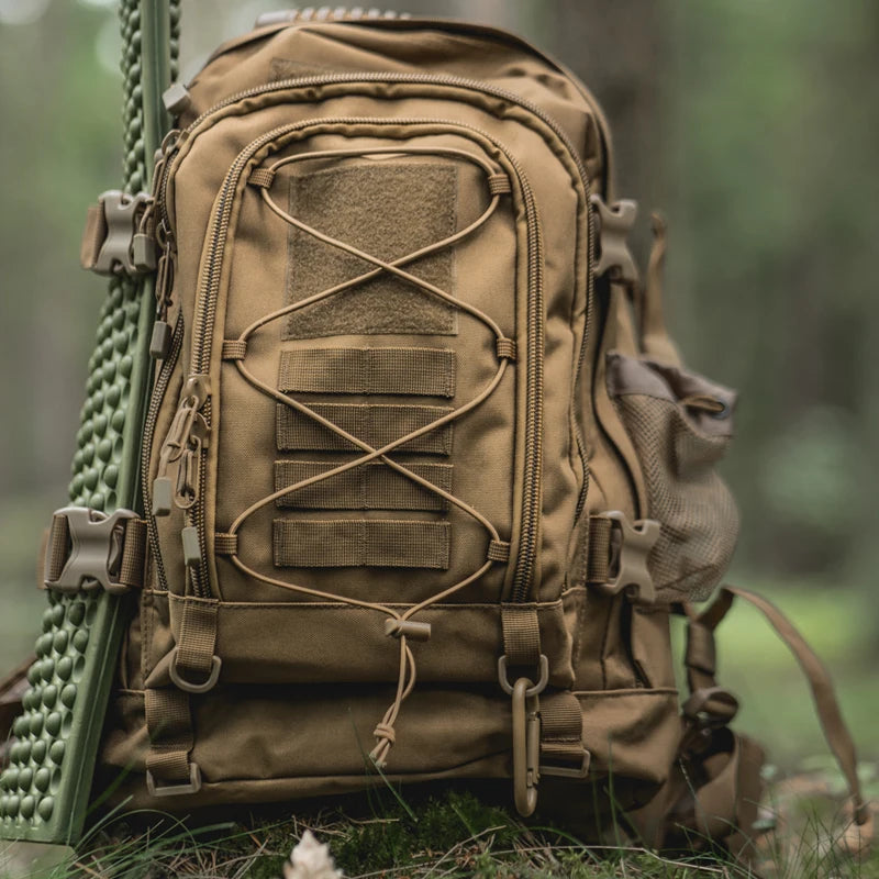 LQARMY Durable Tactical Backpack For Outdoor Hiking And Camping