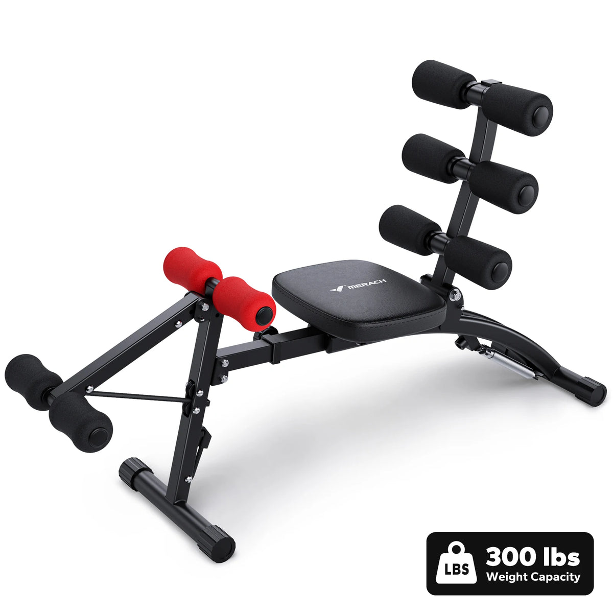 Merach Adjustable Abdominal Trainer And Sit Up Home Gym Bench