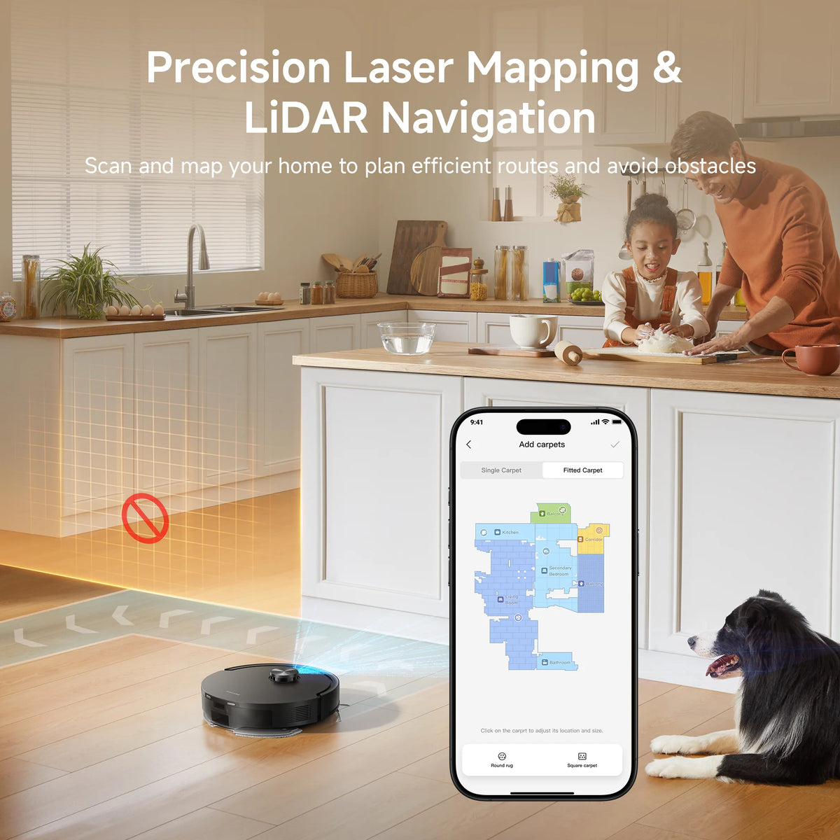 Dreame C30 Plus Robot Vacuum And Mop Self Emptying Cleaner