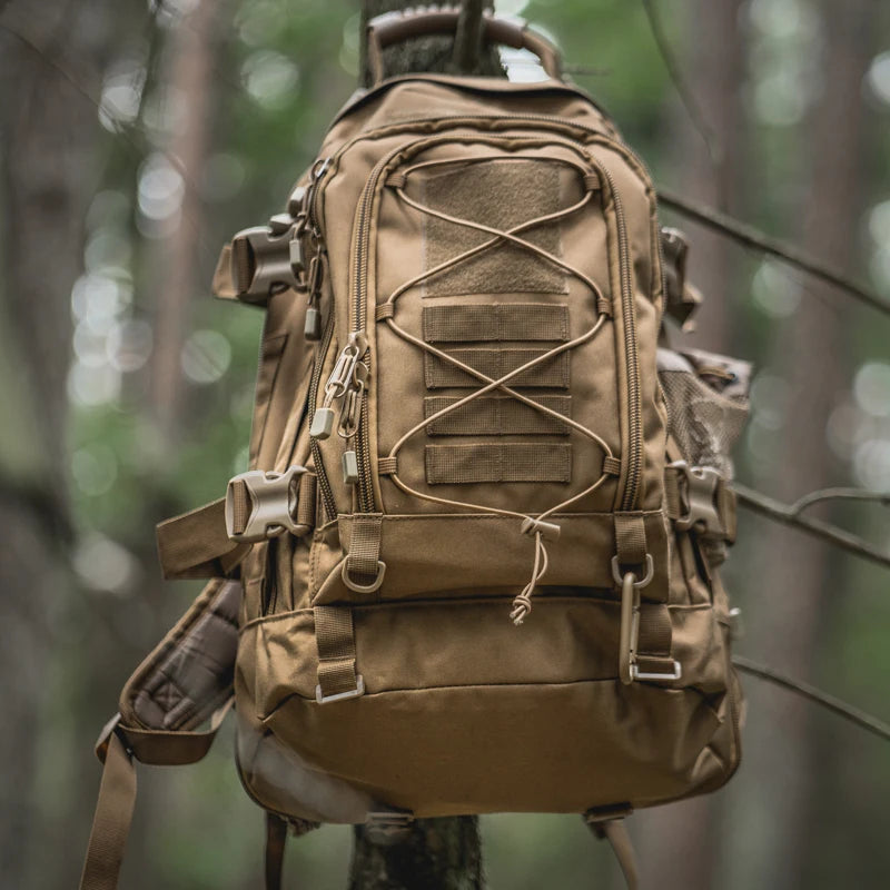 LQARMY Durable Tactical Backpack For Outdoor Hiking And Camping