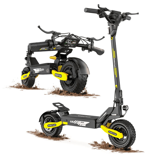 Eoeotwo 1200W Foldable Off Road Electric Scooter 30MPH