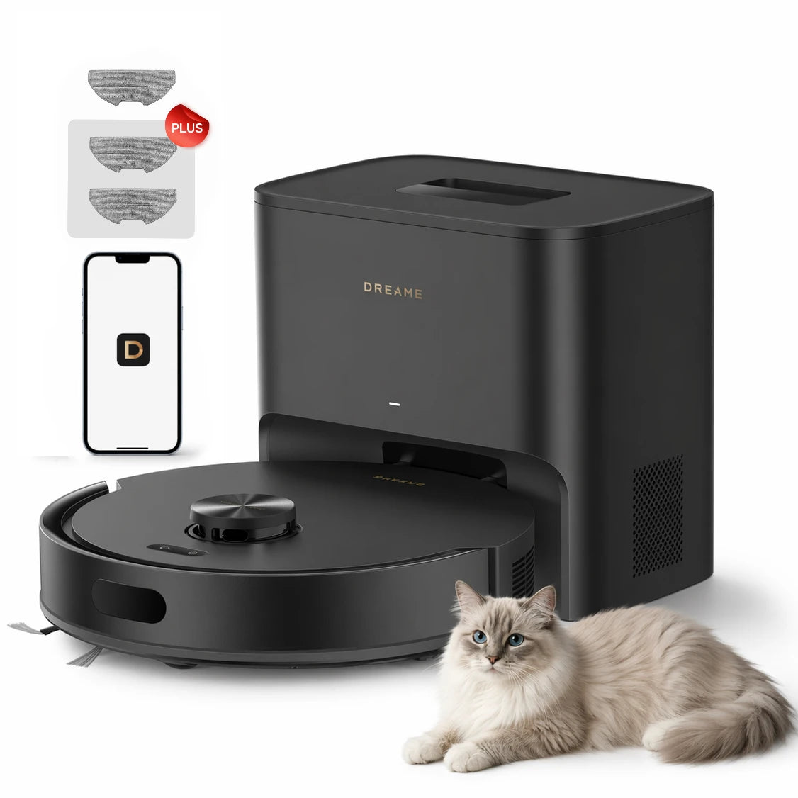Dreame C30 Plus Robot Vacuum And Mop Self Emptying Cleaner