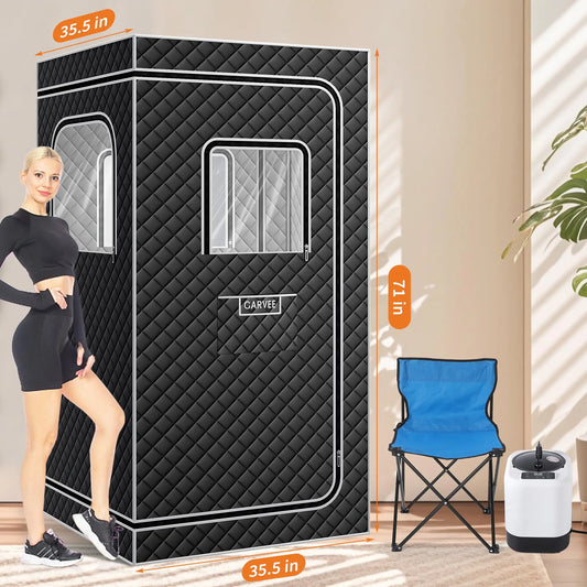 Foldable Portable Steam Sauna Tent For Home Relaxation