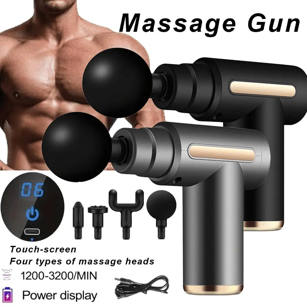 Mini Portable Electric Muscle Massage Gun For Daily Full Body Relaxation