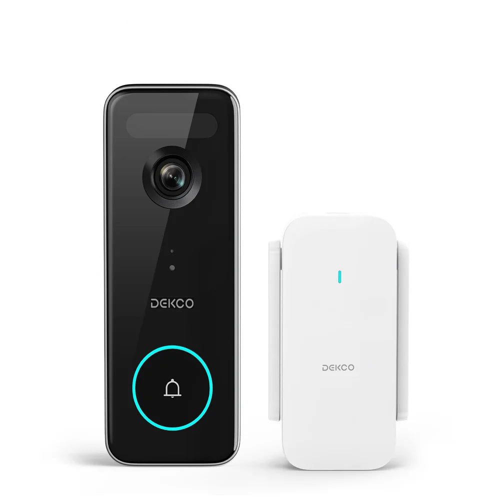DEKCO Wireless Video Doorbell Camera With Motion Detection And Audio
