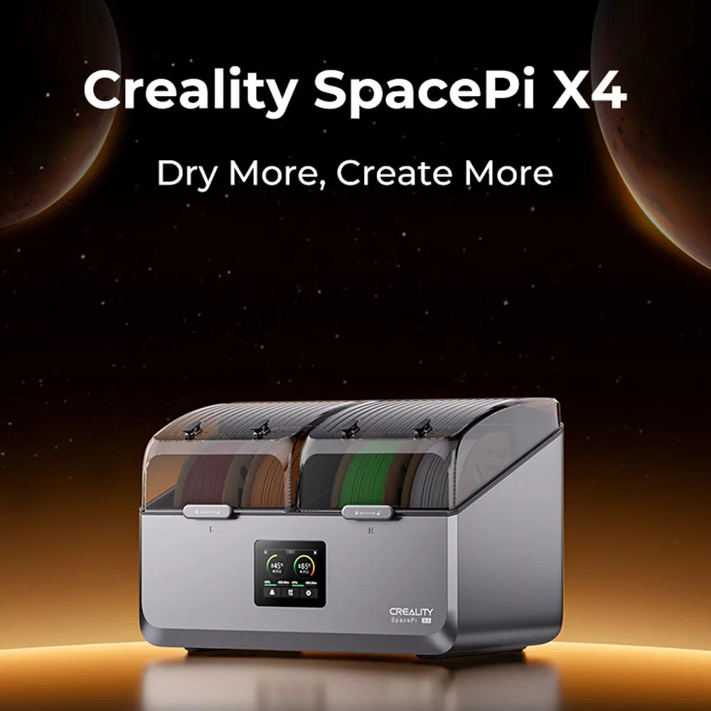 Creality SpacePi X4 Filament Dryer With Dual Independent Heating Chambers