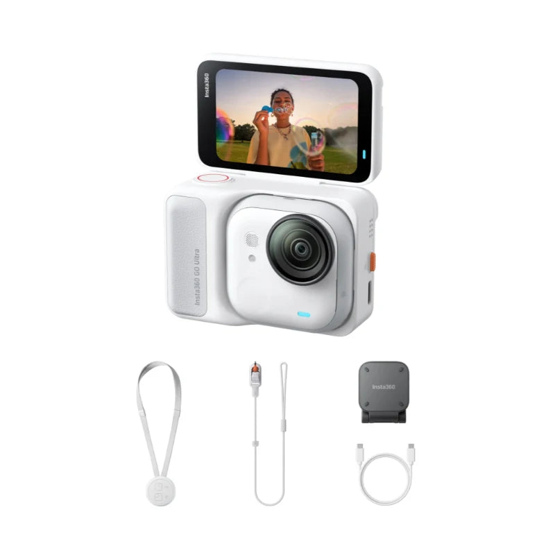 Insta360 GO Ultra Pocket Camera 4K60fps 1/1.28 Inch Sensor