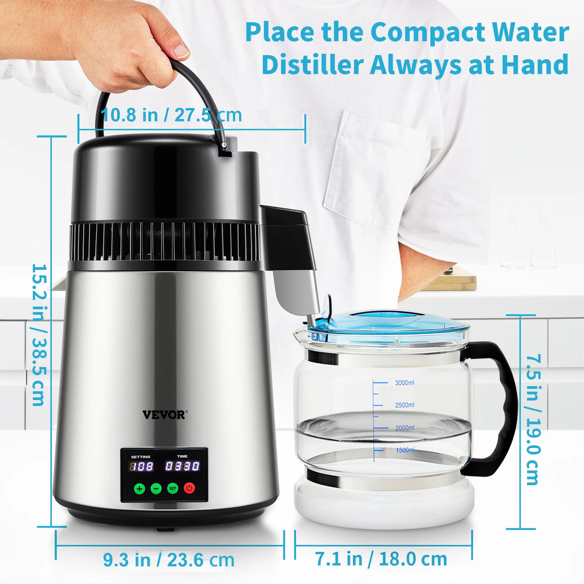 SucceBuy Five Stage Water Distiller Purifier Machine