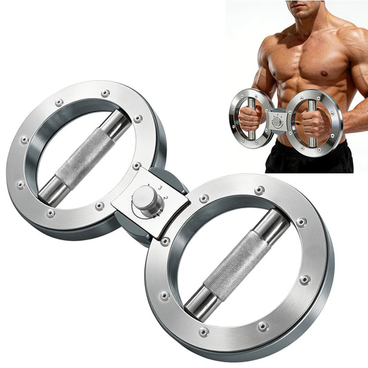 Adjustable Grip Strength Trainer Forearm Exerciser With Rotator Machine