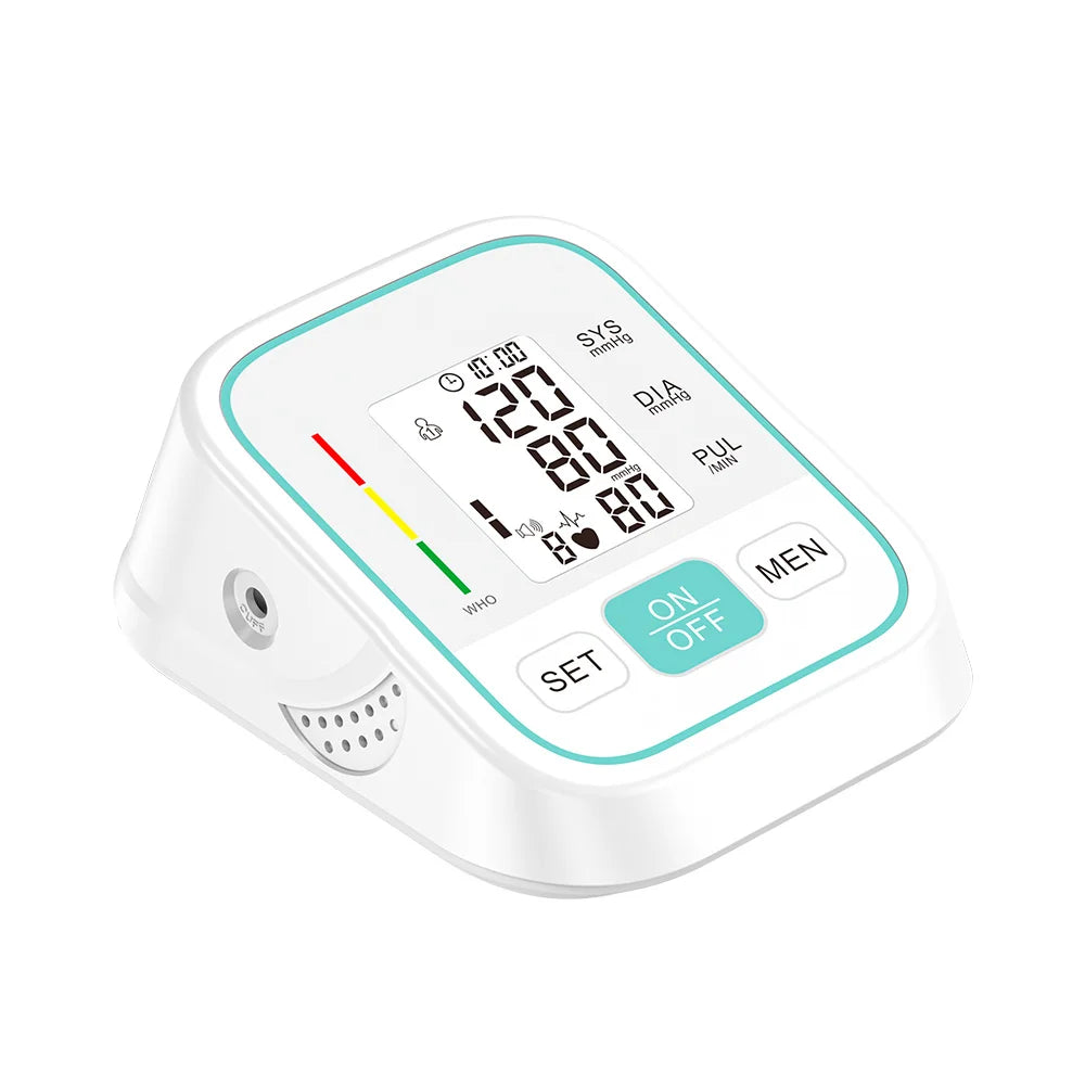 Digital Upper Arm Blood Pressure Monitor With Voice Broadcast