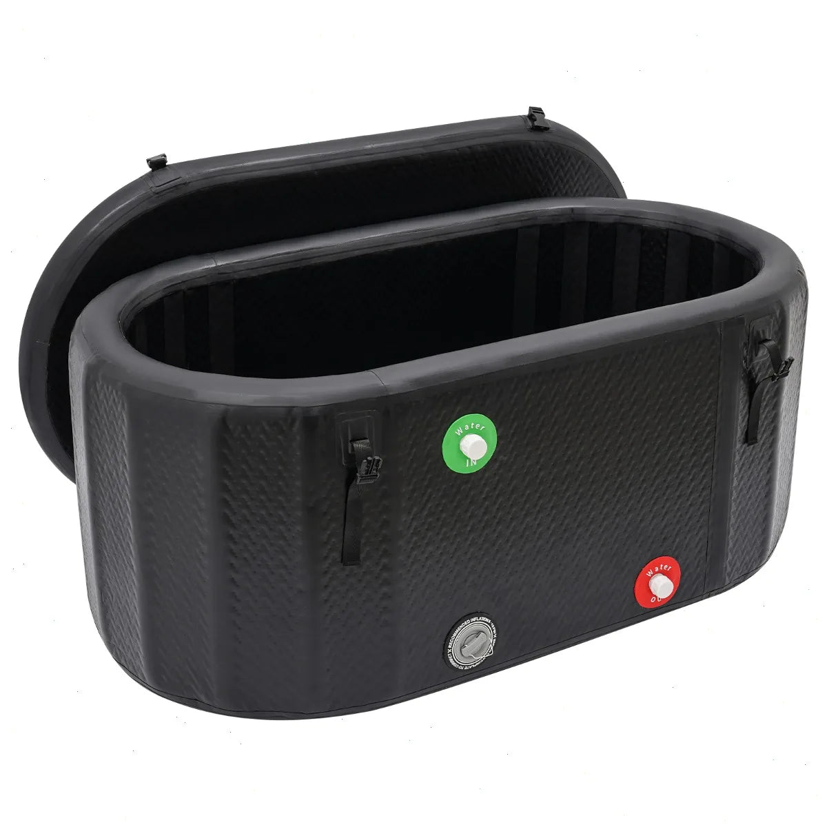 Bymaocar Heavy Duty Inflatable Cold Plunge Pool With Leakproof Lid