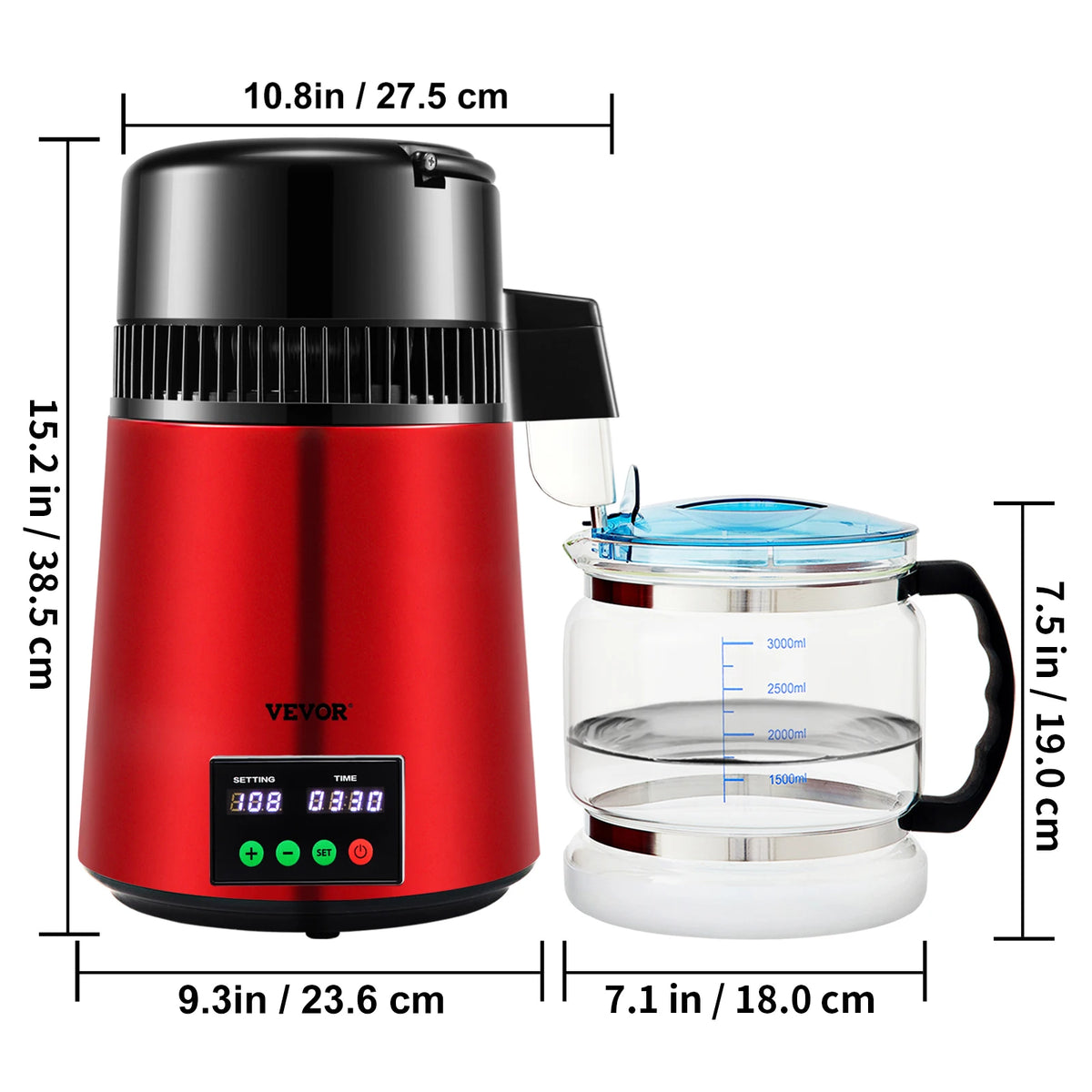 SucceBuy Five Stage Water Distiller Purifier Machine