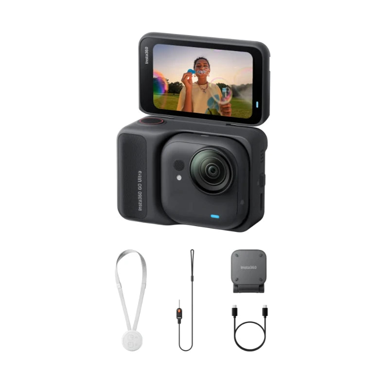 Insta360 GO Ultra Pocket Camera 4K60fps 1/1.28 Inch Sensor