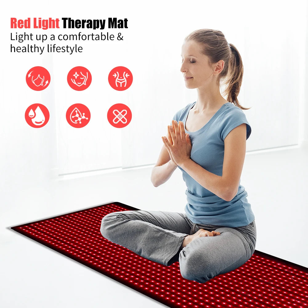 Full Body Red Light Therapy Mat For Muscle Pain Relief
