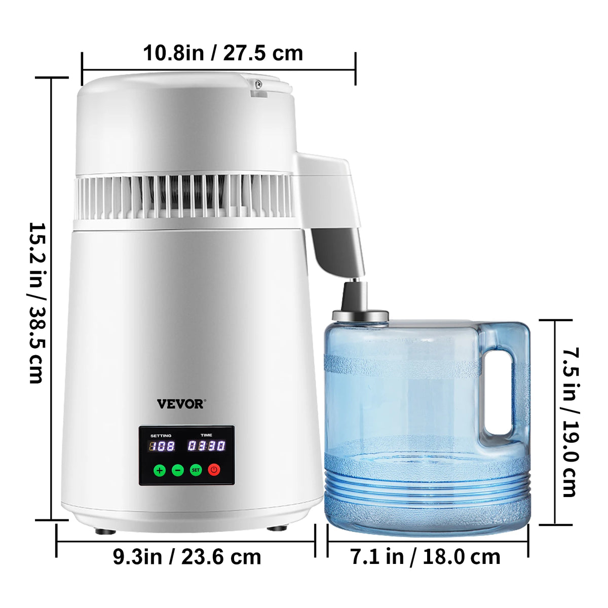 SucceBuy Five Stage Water Distiller Purifier Machine