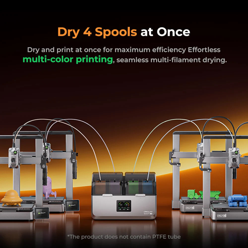 Creality SpacePi X4 Filament Dryer With Dual Independent Heating Chambers