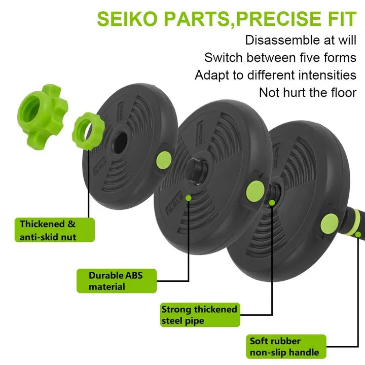 Twister.Ck Adjustable Dumbbells With Connector For Strength Training