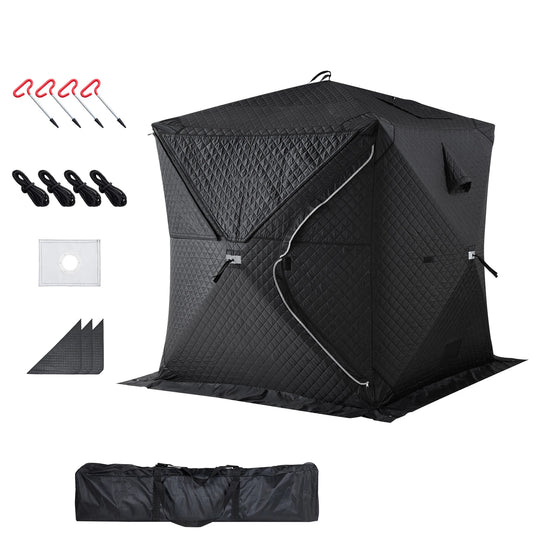 Portable Outdoor Sauna Tent For Home Camping Steam Dry Functions