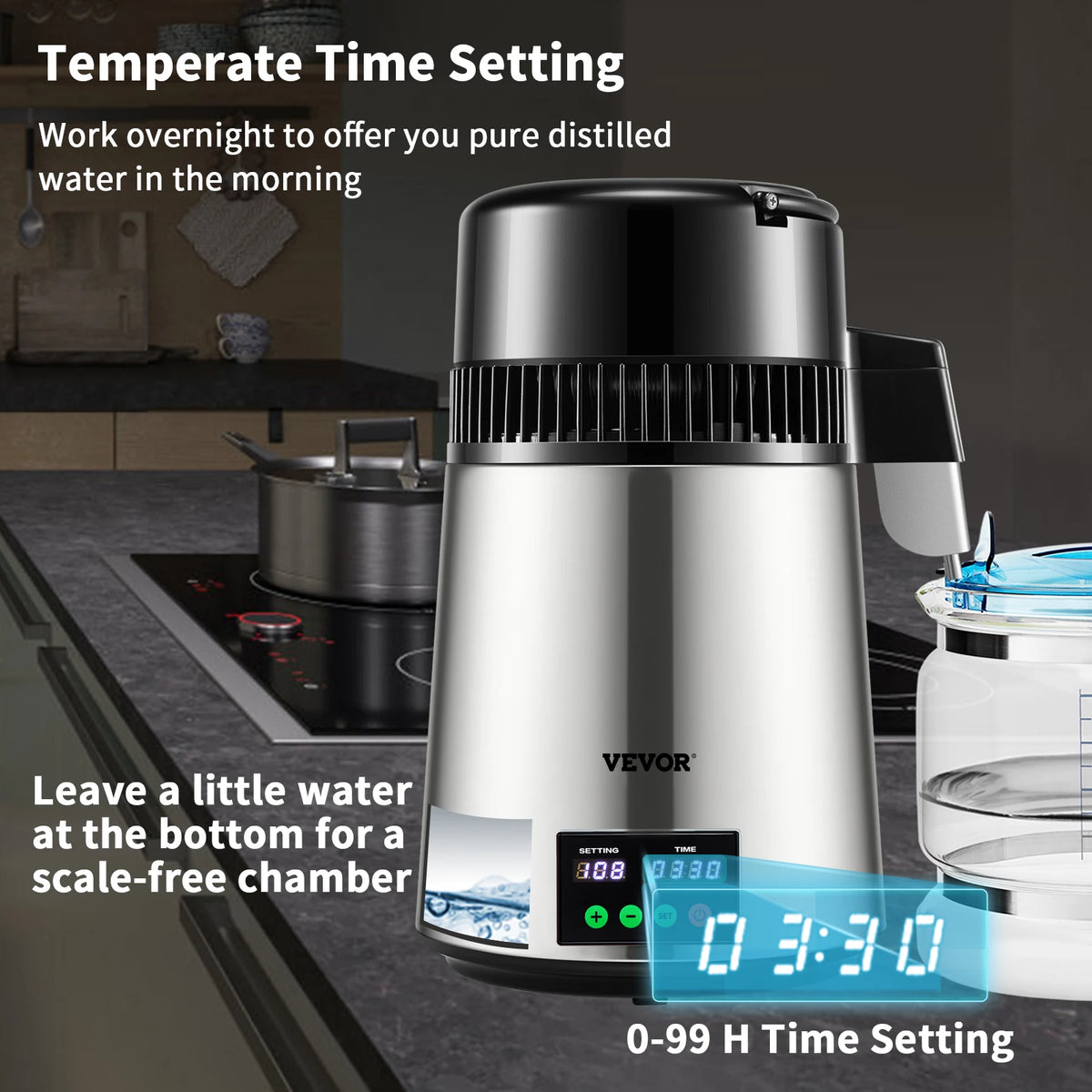 SucceBuy Five Stage Water Distiller Purifier Machine