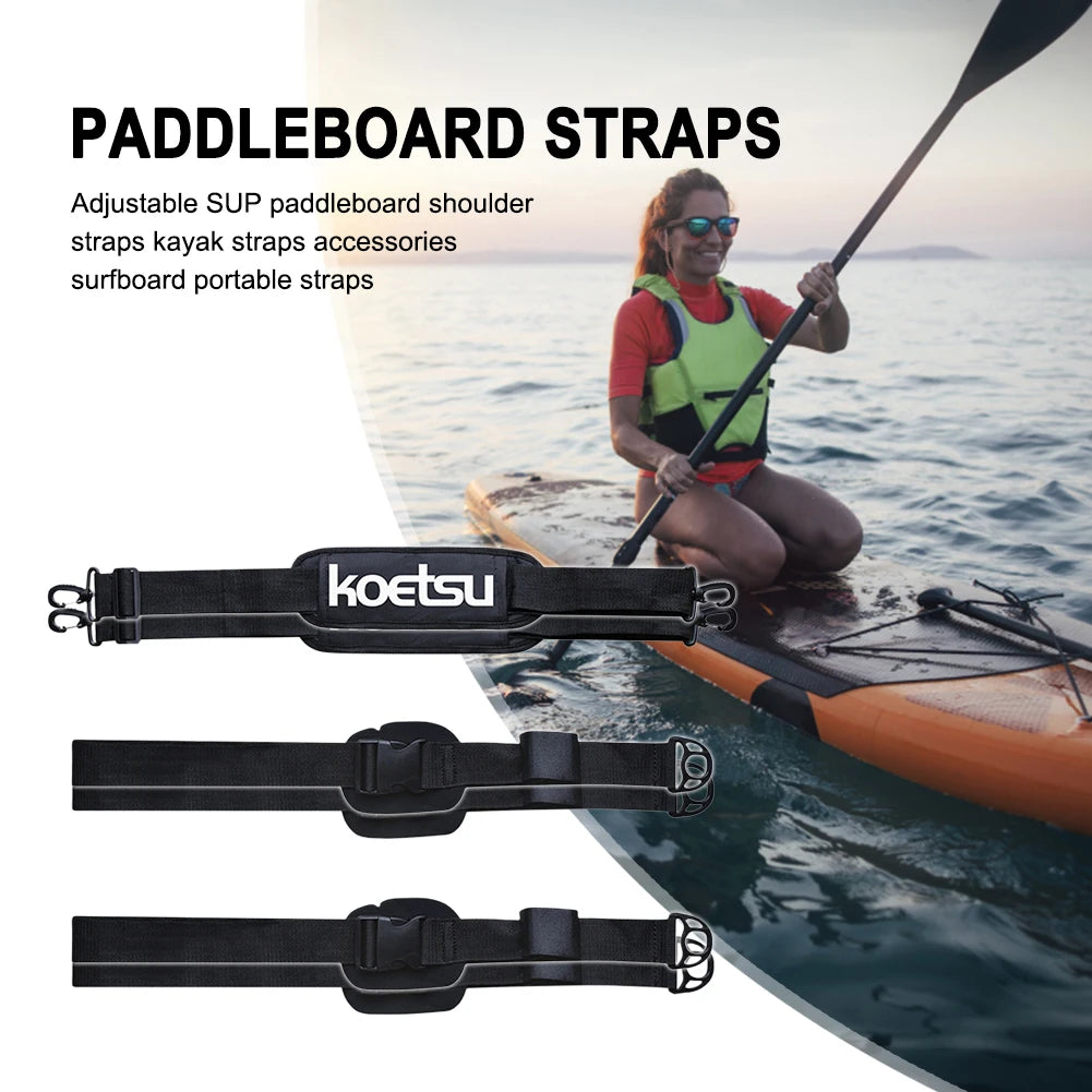 Adjustable Surfboard Shoulder Carry Strap For Paddleboards Longboards
