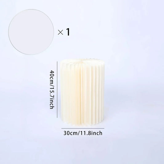 Foldable Paper Columns Display PedestalStand Cylinder Pedestal Stand Cardboard Flower Stand Dessert Table Wedding Birthday Party