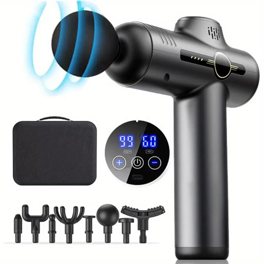 Portable Vibration Fascia Massage Gun For Daily Muscle Relief